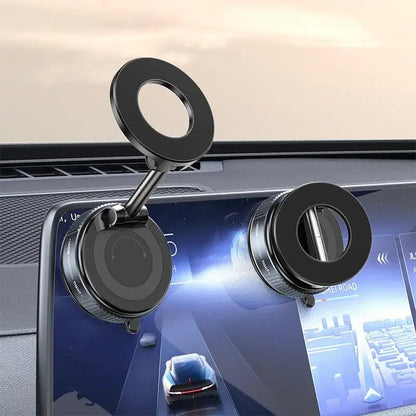 Magnetic Phone Holder | With Vacuum Suction Cup | 360° Adjustable