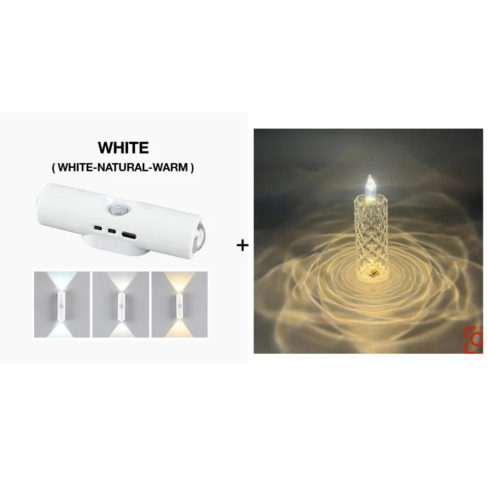 GlowAura™ — Transform Dark Rooms into Radiant Comfort Zones with Magical Color Variety and Smart Motion Detection
