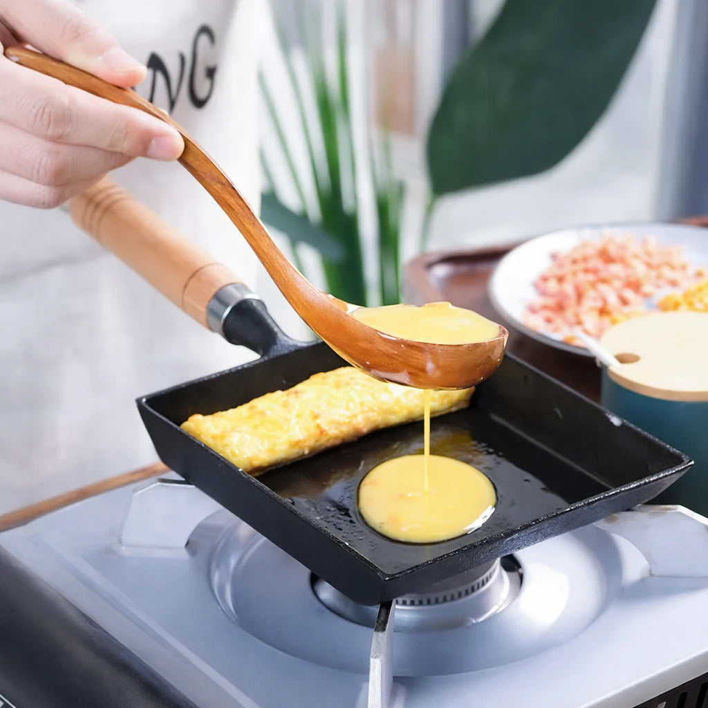 Japanese Cast Iron Egg Pan for Tamagoyaki