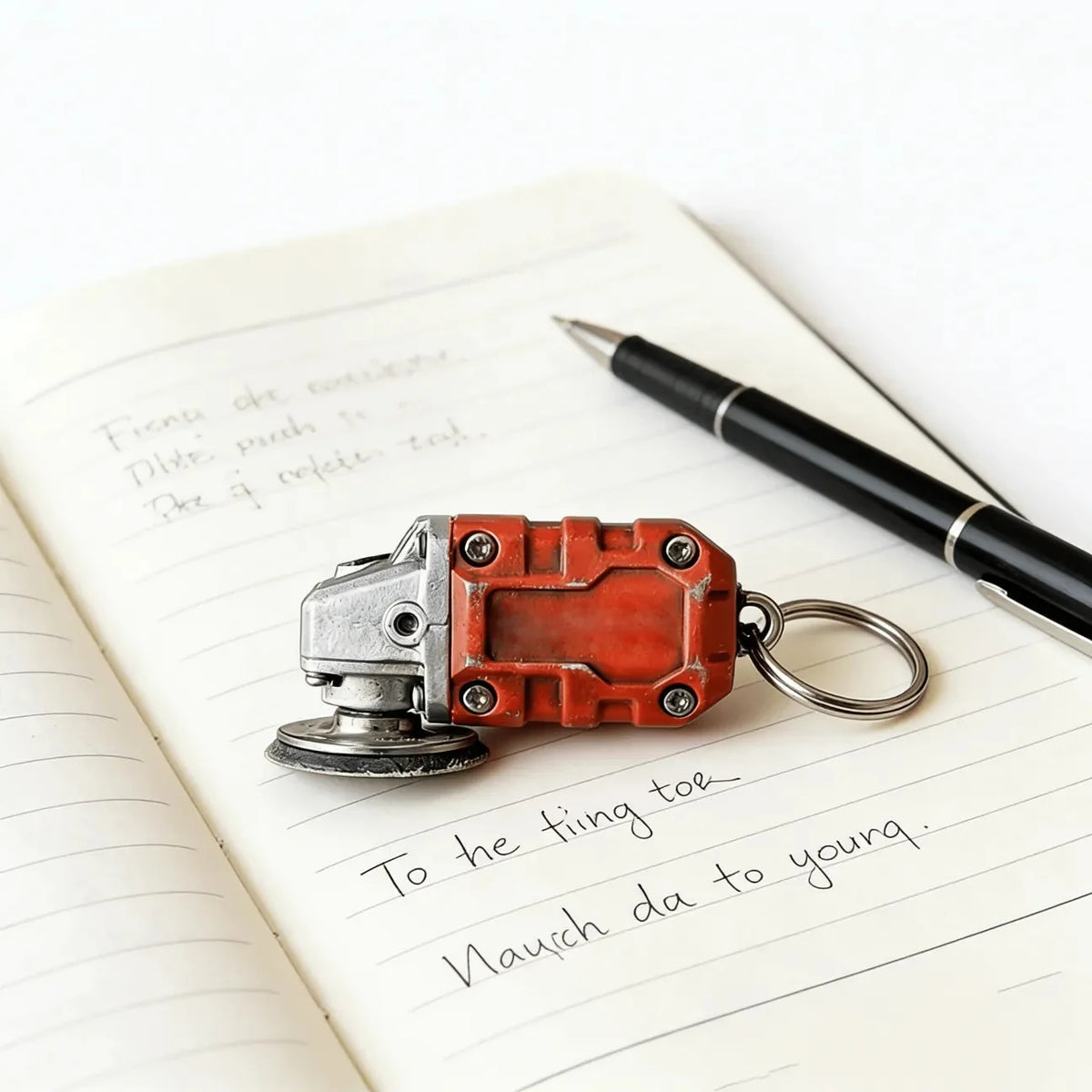EdgeCraft™ Mini Grinder Keychain — compact, decorative, and always ready to use