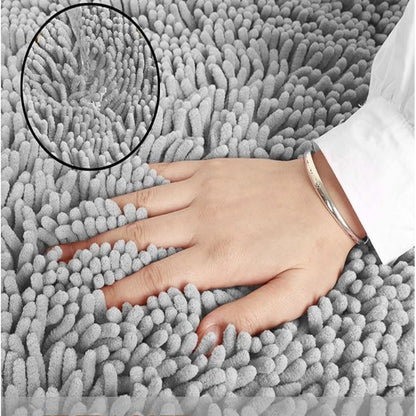 Chenille Bathroom Mat – Ultra Soft & Highly Absorbent