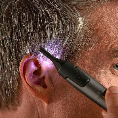 Precision trimmer with LED & titanium blade 15 cm