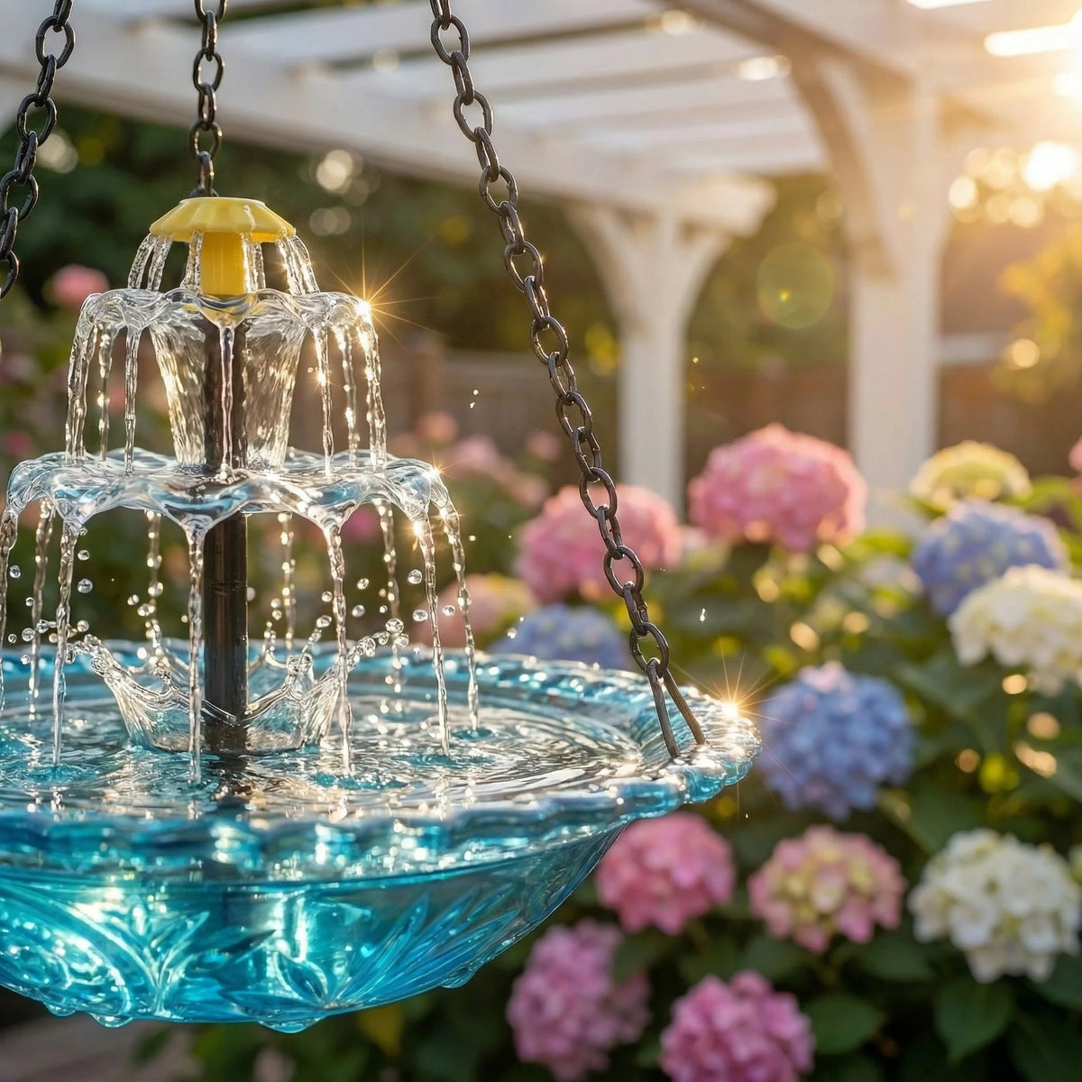AquaLuxe™ — Give Your Garden Magical Vibrancy Without a Power Connection