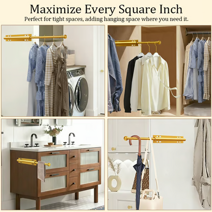 LuxHanger Valet Rod System for the Wardrobe