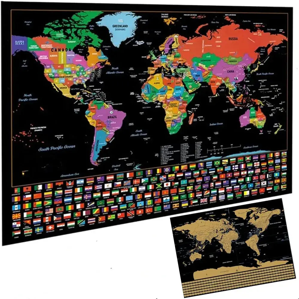 GlobeScratch – Your Adventures, Made Visible