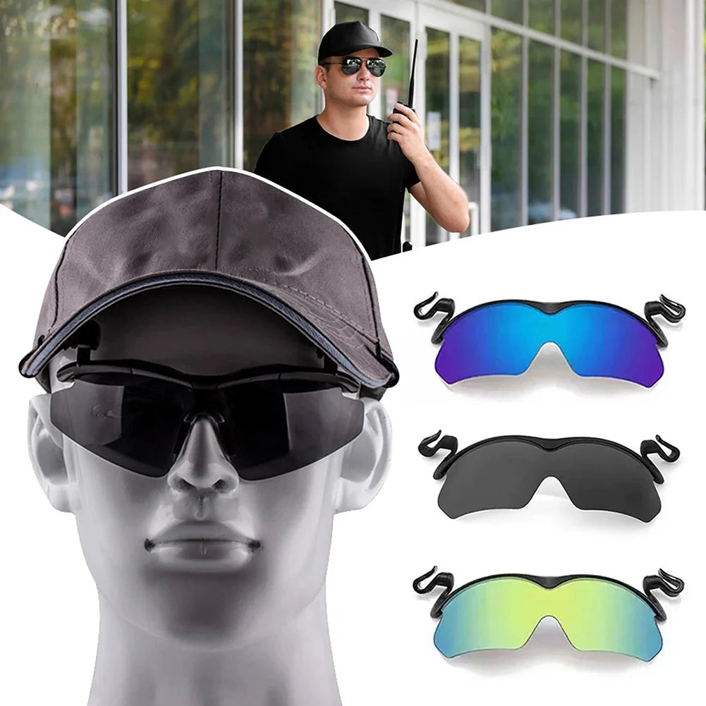 Clip-On Sunglasses with Hat Clip