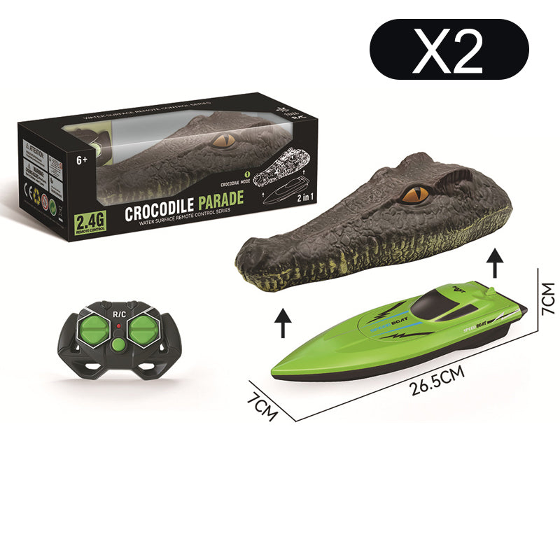 RC racing boat with 2.4 GHz remote control