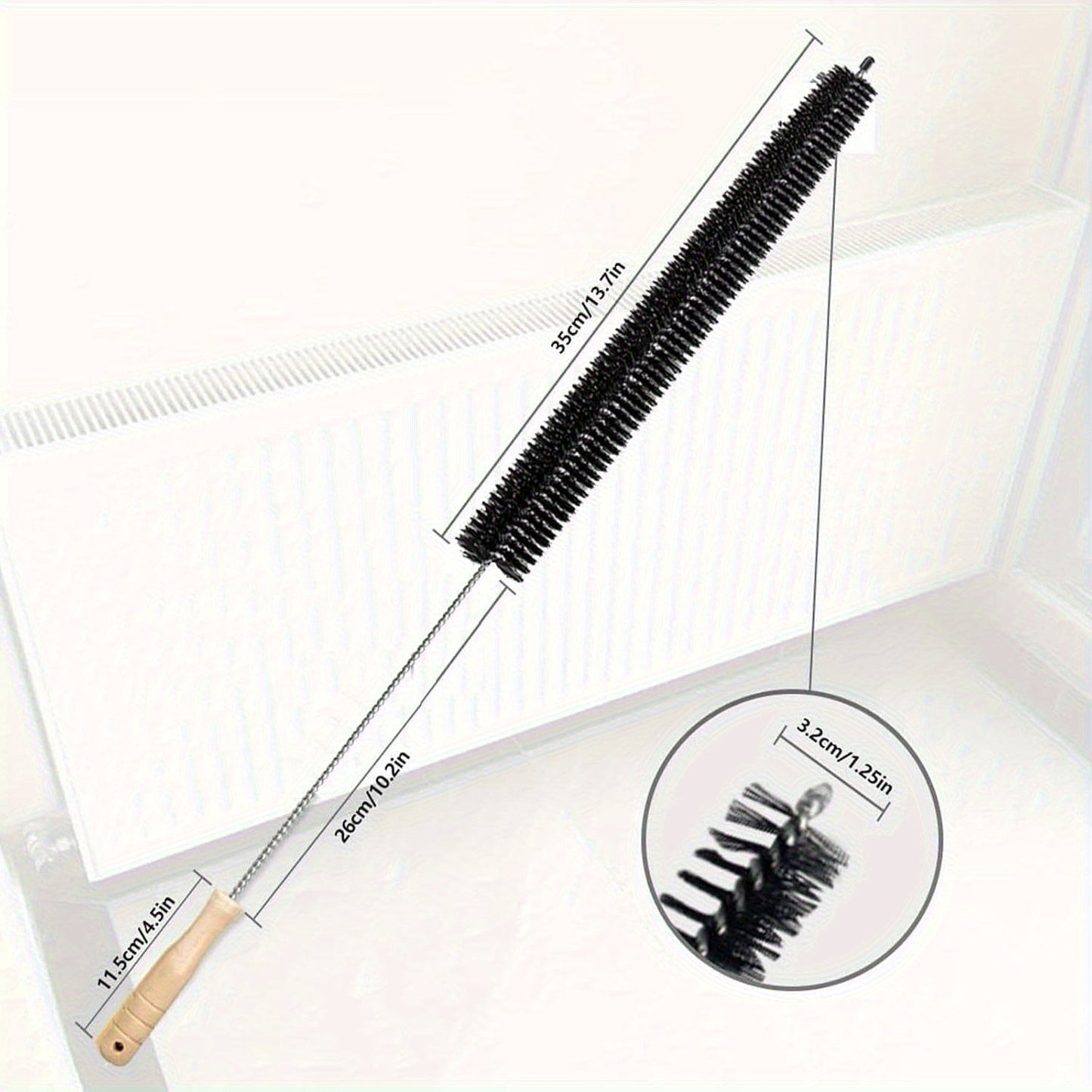 Flexible Radiator Cleaning Brush