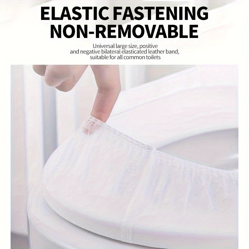 Disposable Toilet Seat Covers with Elastic Band 50/100 pcs