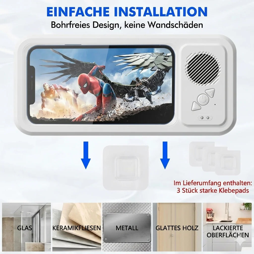 AuraStream™ — Transform Your Shower into Your Personal Concert Stage Full of Freedom and Crystal Clear Musical Joy