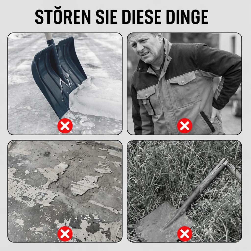 SteelSaw™ — Conquer Stubborn Weeds and Ice with Effortless Power