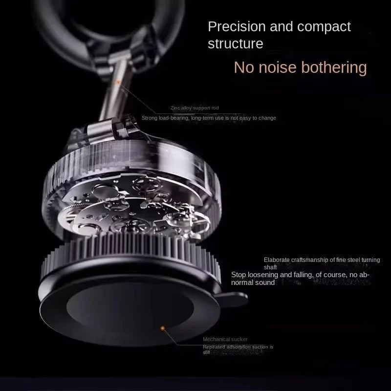 Magnetic Phone Holder | With Vacuum Suction Cup | 360° Adjustable