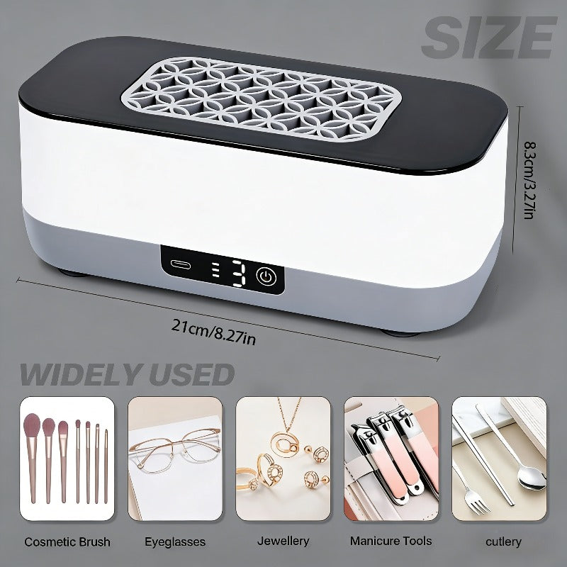Ultrasonic Cleaner 360° for Jewelry and Dentures