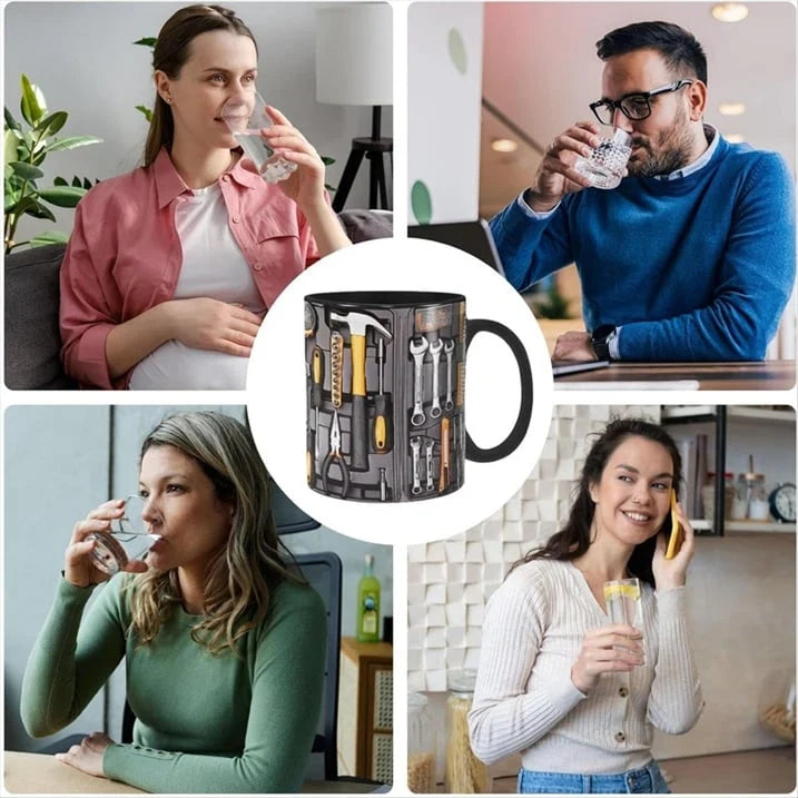 CraftMaster™ Precision Mug — Celebrate Your Maker Power with Every Sip in Rugged Style