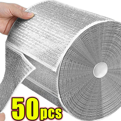Metal Scrubbing Pads – Double-Sided for Kitchen