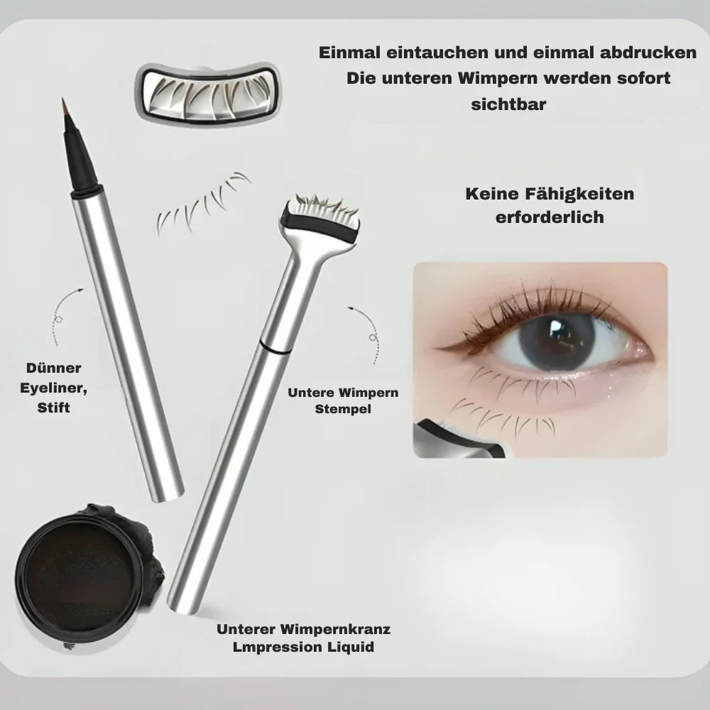 2-in-1 Eyeliner with Eyelash Stamp