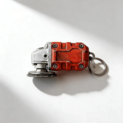 EdgeCraft™ Mini Grinder Keychain — compact, decorative, and always ready to use