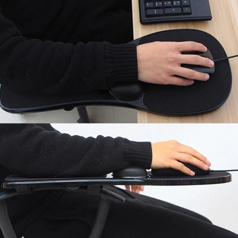 Ergonomic Armrest with Mouse Pad