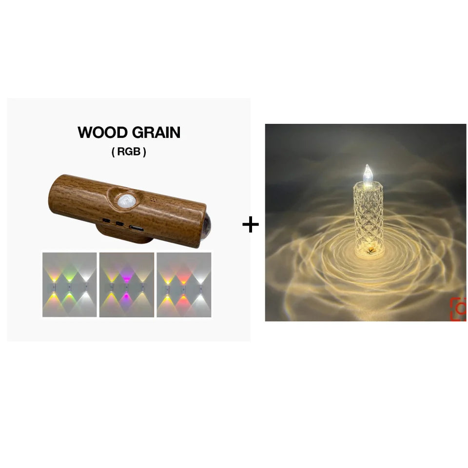GlowAura™ — Transform Dark Rooms into Radiant Comfort Zones with Magical Color Variety and Smart Motion Detection