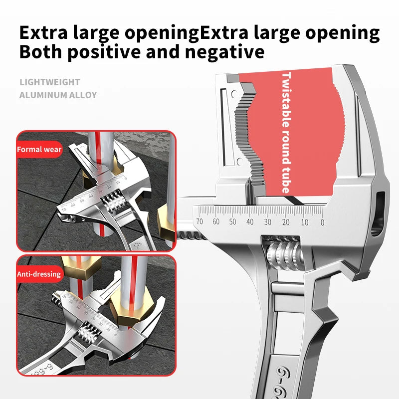 Adjustable Universal Wrench