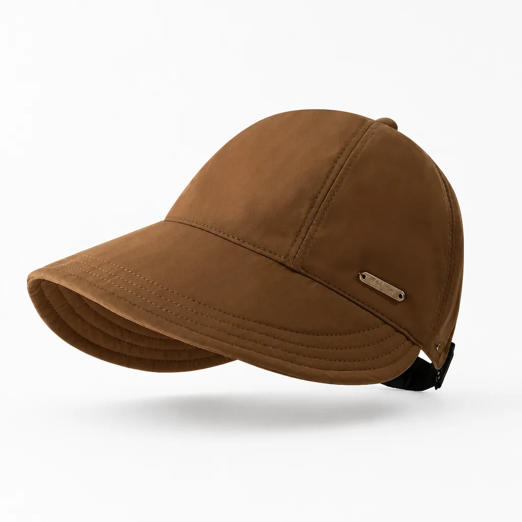 Lightweight polyester sun hat with adjustable wide brim (2-pack)