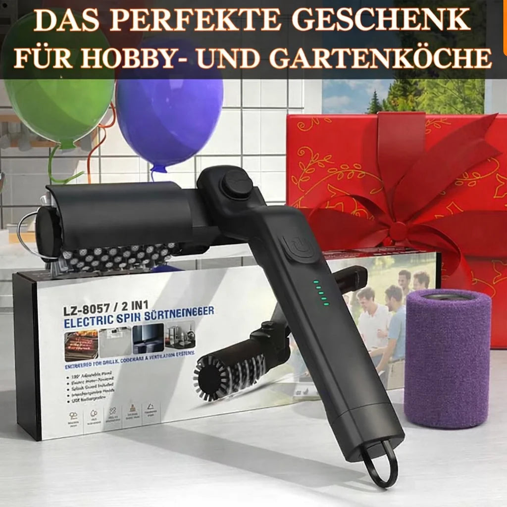 PowerBrush™ — No more scrubbing, just effortlessly shining grills in minutes!